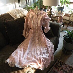 Vintage 70s Gunne Sax Prairie Dress | Size 11